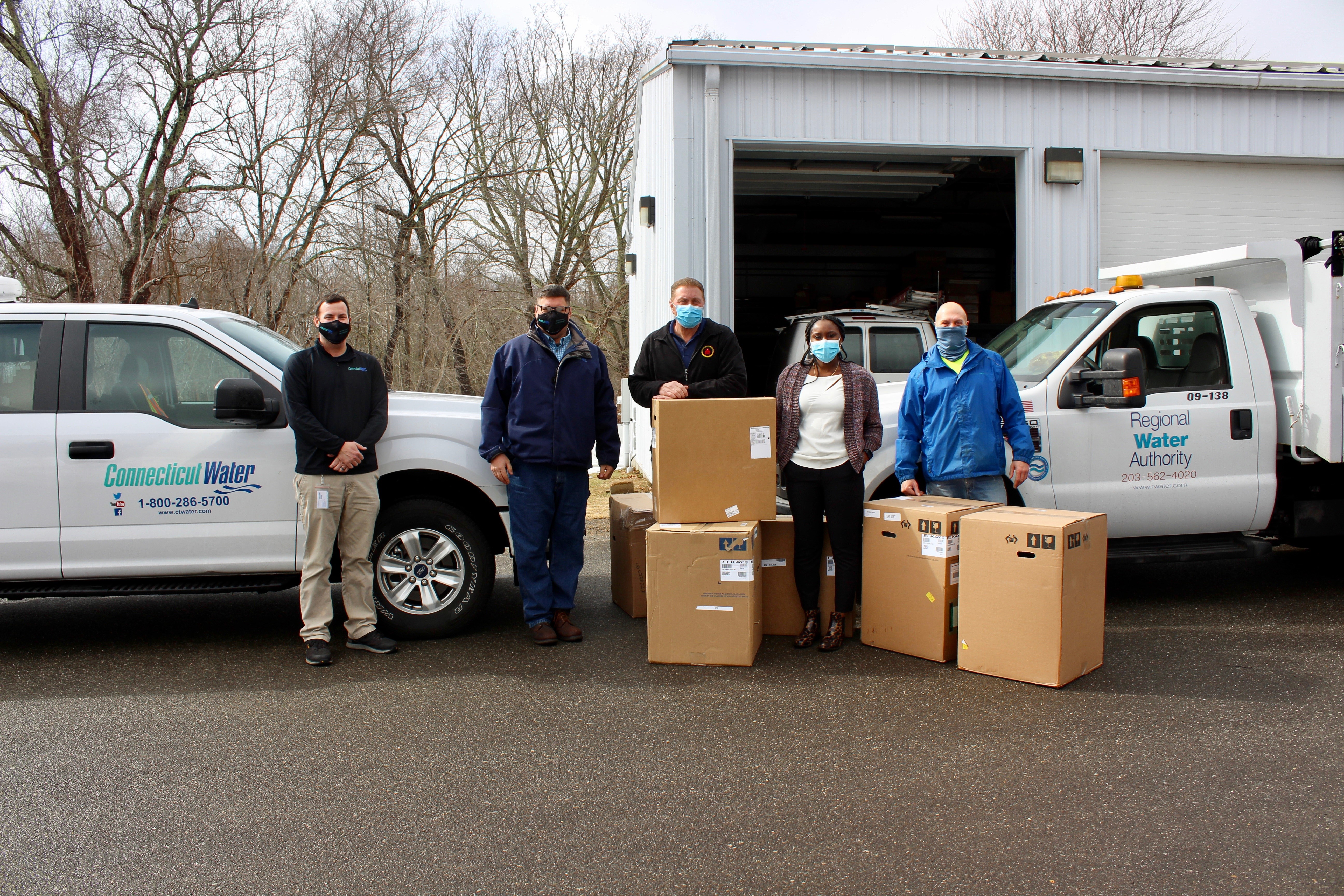 RWA and Connecticut Water Donate Water Bottle Filling Stations To Madison Schools